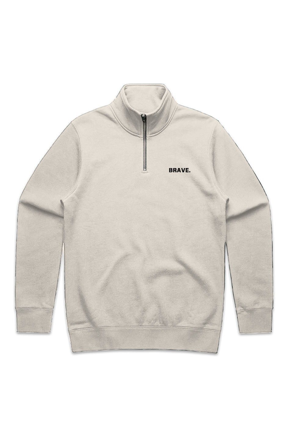 MENS STENCIL HALF ZIP
