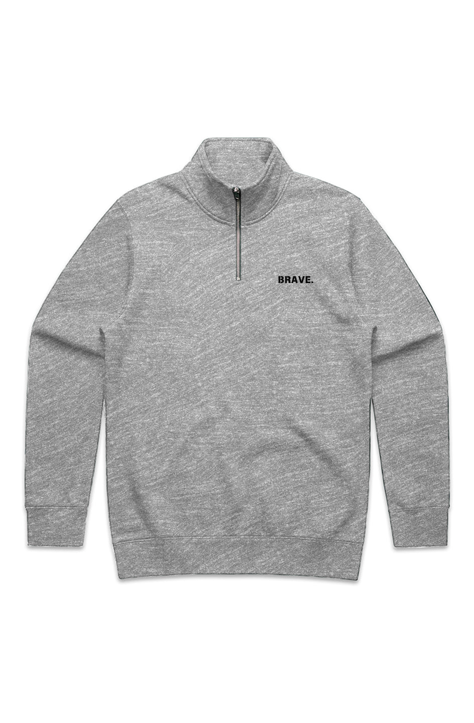 MENS STENCIL HALF ZIP